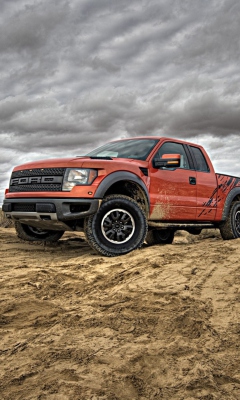 Sfondi Ford F 150 Svt Raptor 240x400