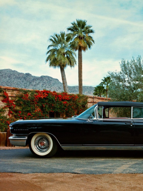 Das Cadillac Eldorado Biarritz Wallpaper 480x640