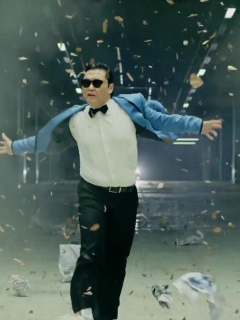 Screenshot №1 pro téma Gangnam Style 240x320