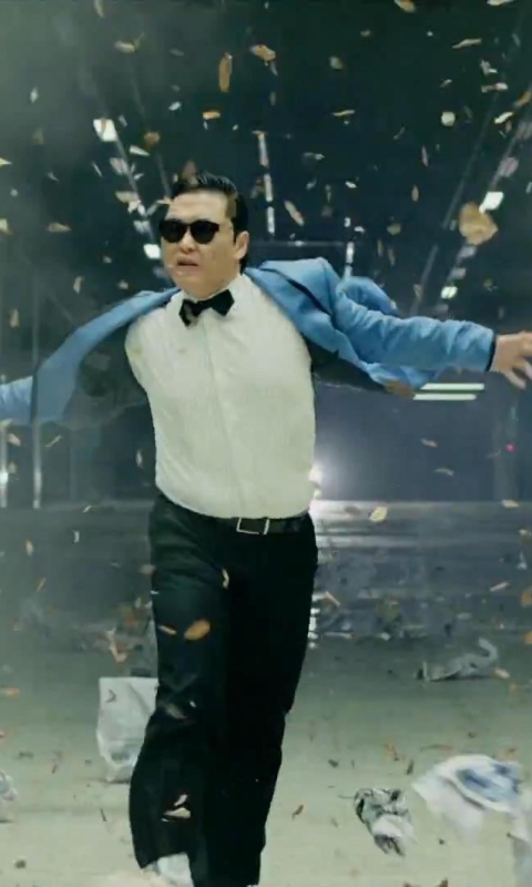 Screenshot №1 pro téma Gangnam Style 480x800