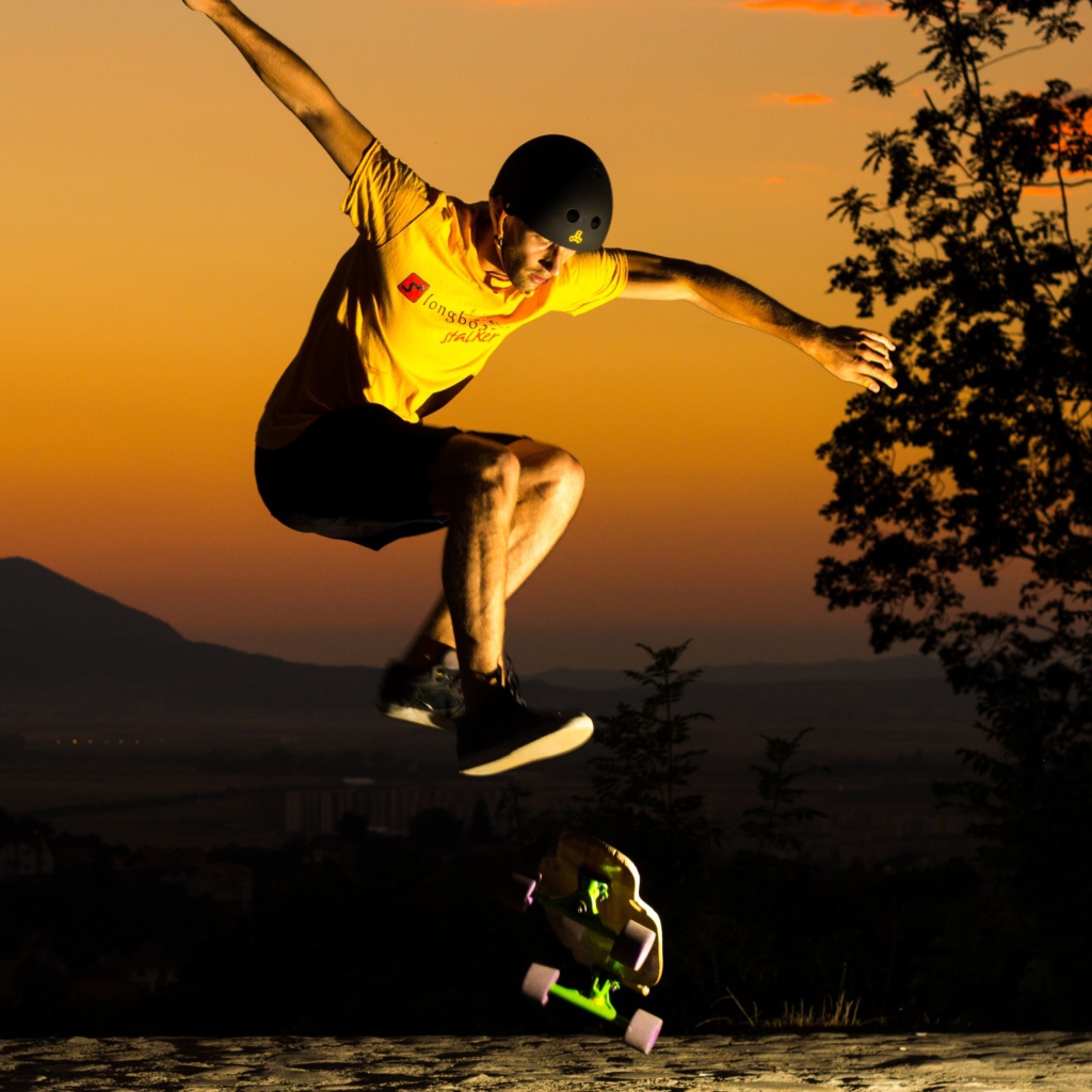 Fondo de pantalla Skater Boy 1024x1024