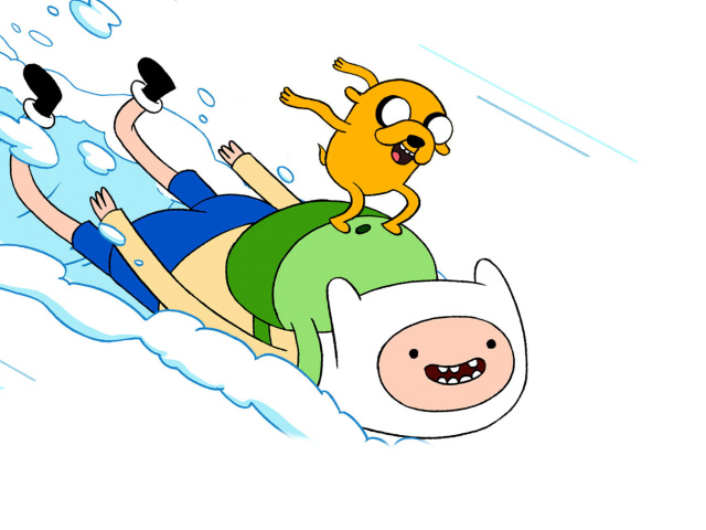 Screenshot №1 pro téma Adventure Time with Finn and Jake 640x480