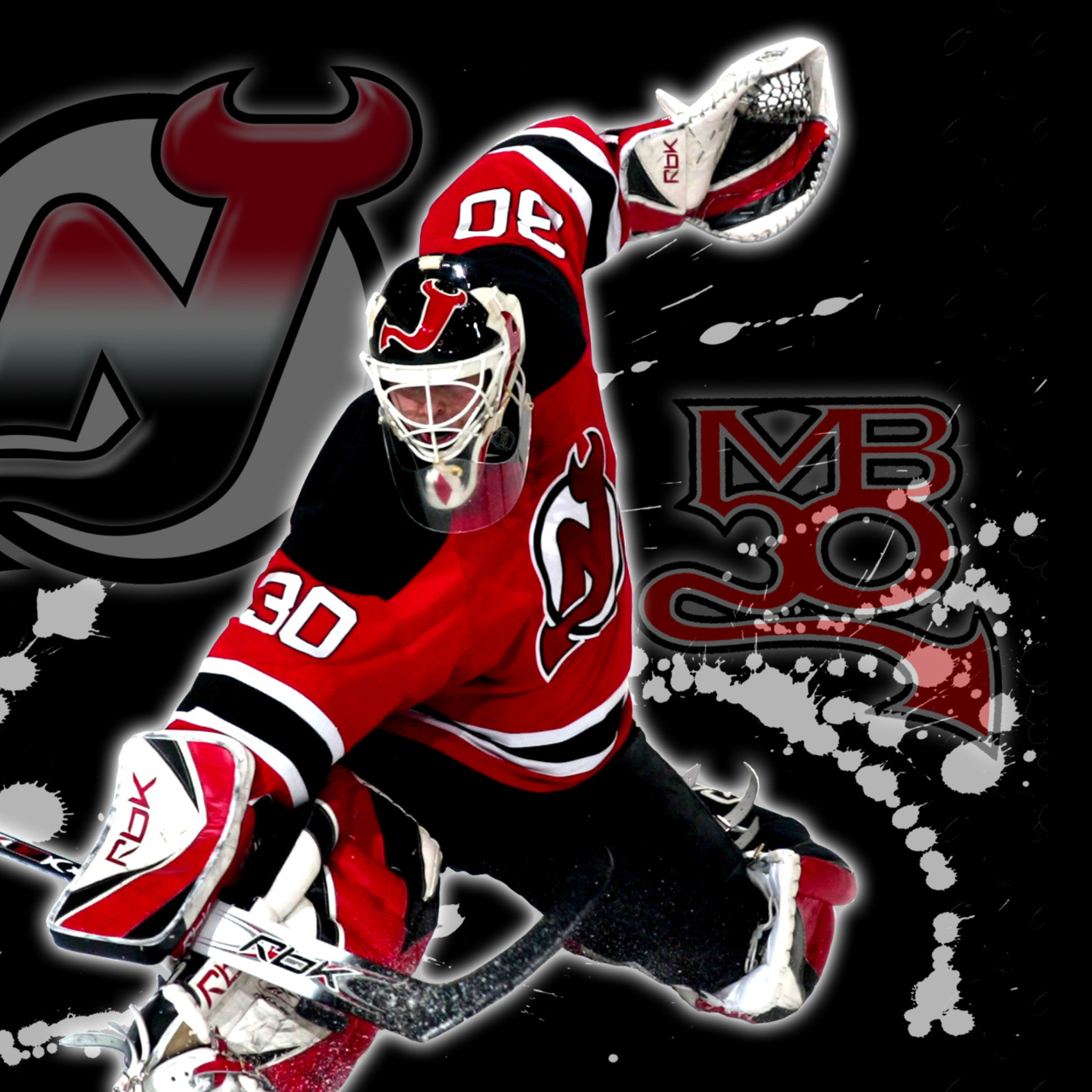 Screenshot №1 pro téma Martin Brodeur - New Jersey Devils 2048x2048