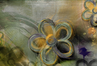 Painted Flower - Obrázkek zdarma pro 1280x800