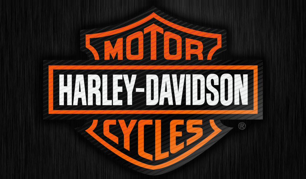 Das Harley Davidson Logo Wallpaper 1024x600