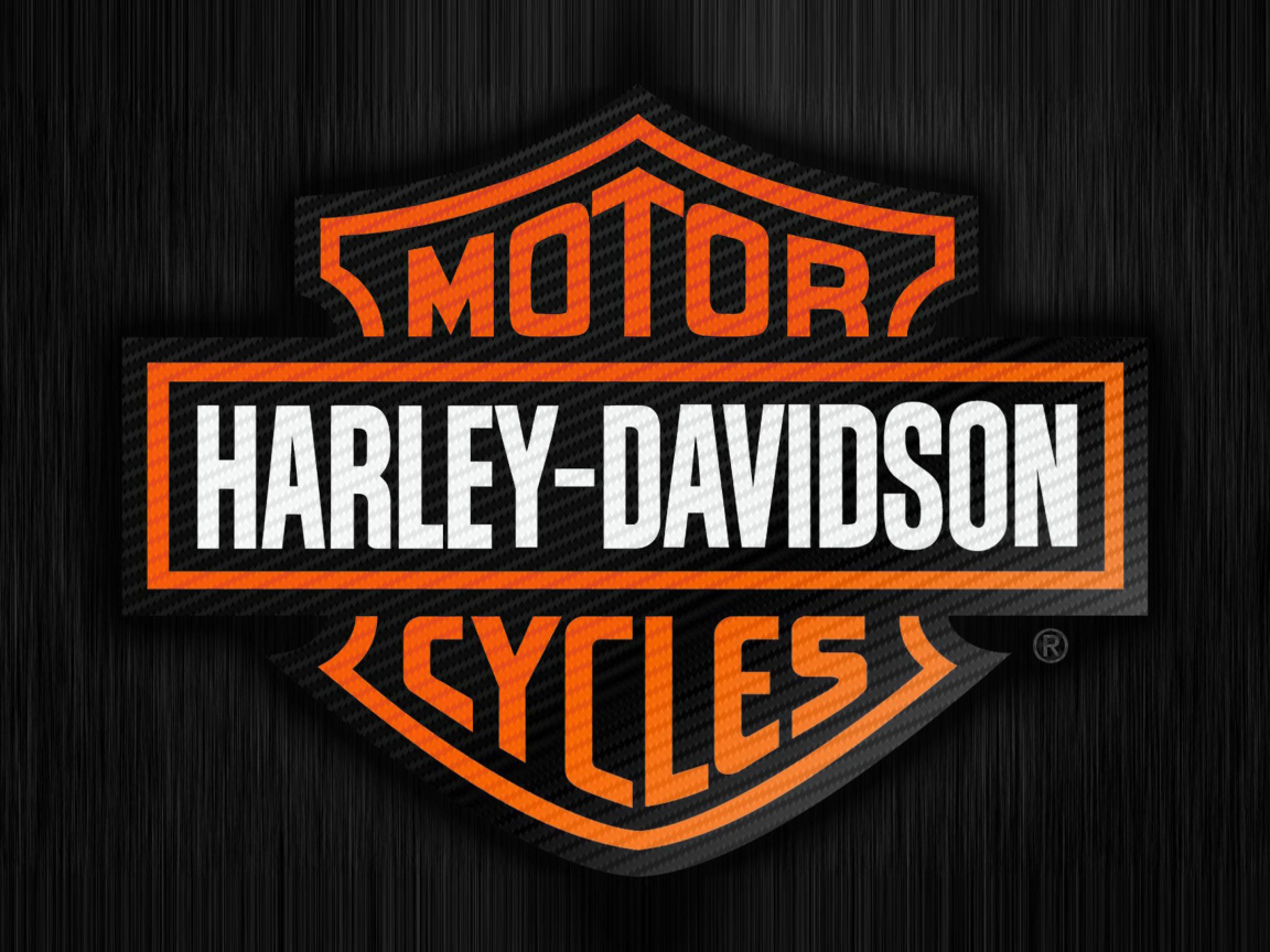Das Harley Davidson Logo Wallpaper 1152x864