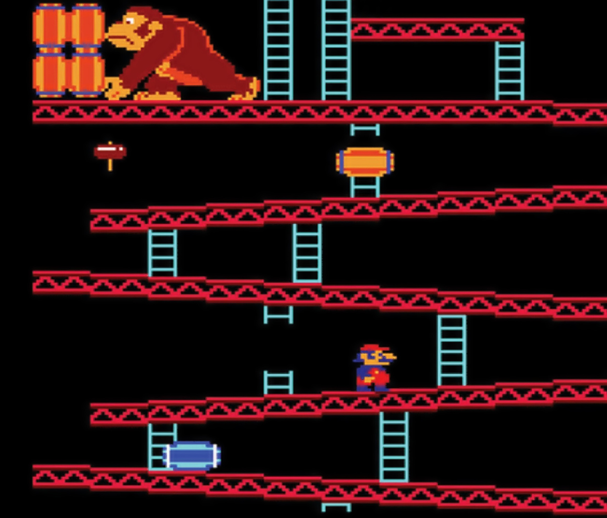 Screenshot №1 pro téma Donkey Kong 1200x1024