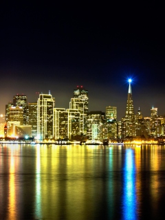 San Francisco Skyline wallpaper 240x320