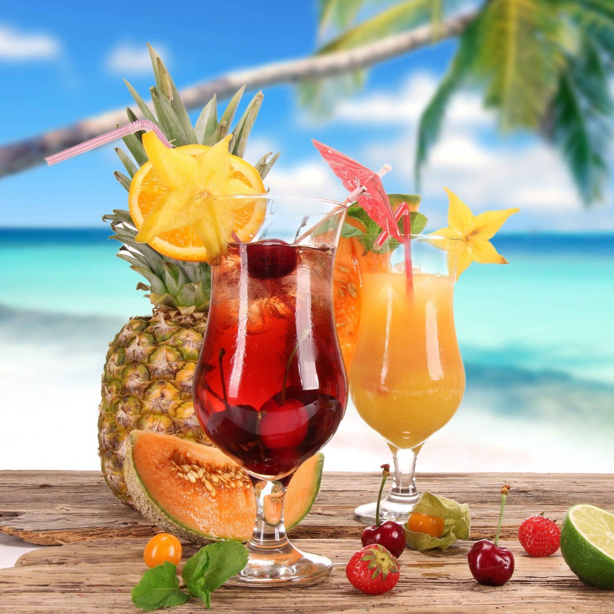 Screenshot №1 pro téma Summer Cocktails 2048x2048