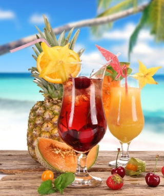 Summer Cocktails - Obrázkek zdarma pro 480x800