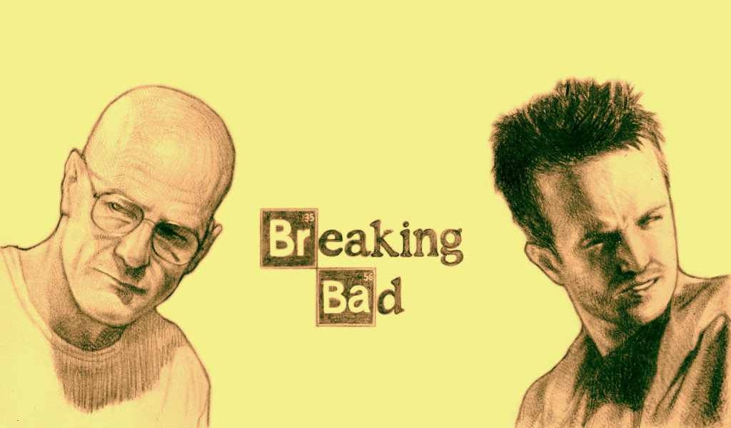 Sfondi Walter White and Jesse Pinkman in Breaking Bad 1024x600