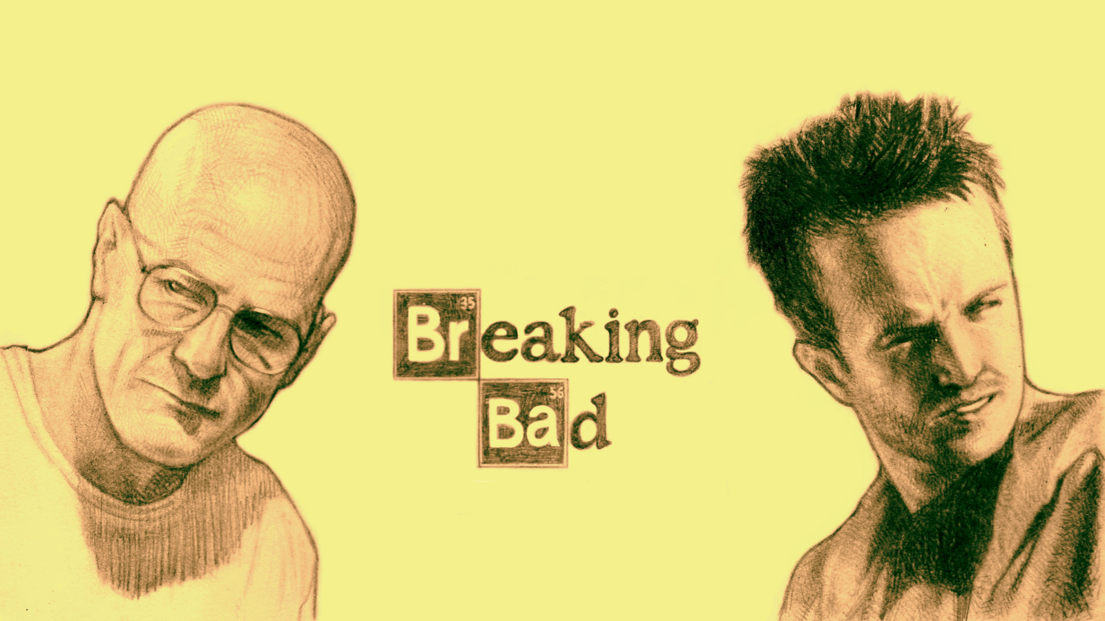 Walter White and Jesse Pinkman in Breaking Bad wallpaper 1600x900