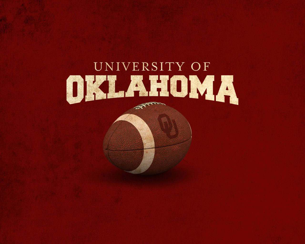 Fondo de pantalla Oklahoma Sooners University Team 1280x1024