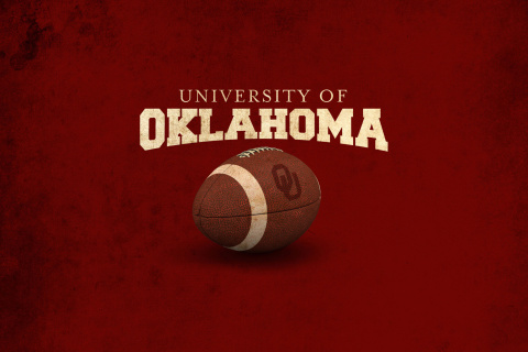 Fondo de pantalla Oklahoma Sooners University Team 480x320