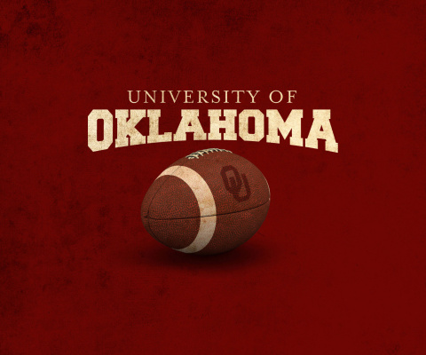 Fondo de pantalla Oklahoma Sooners University Team 480x400