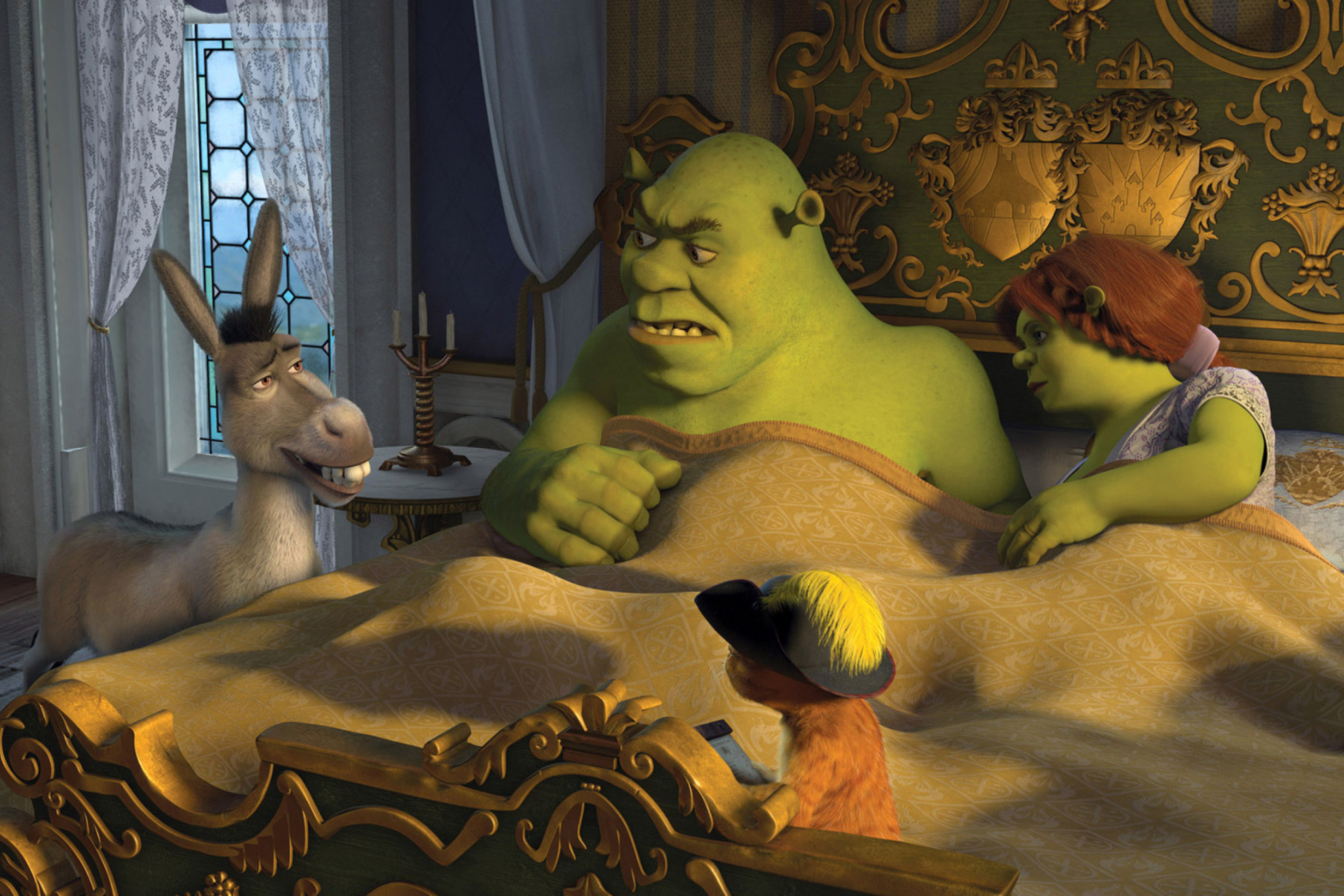 Screenshot №1 pro téma Cartoons Shrek 3 2880x1920