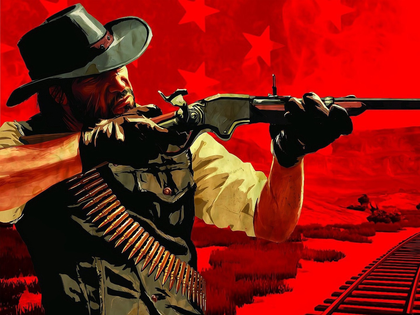 Fondo de pantalla Red Dead Redemption 1400x1050