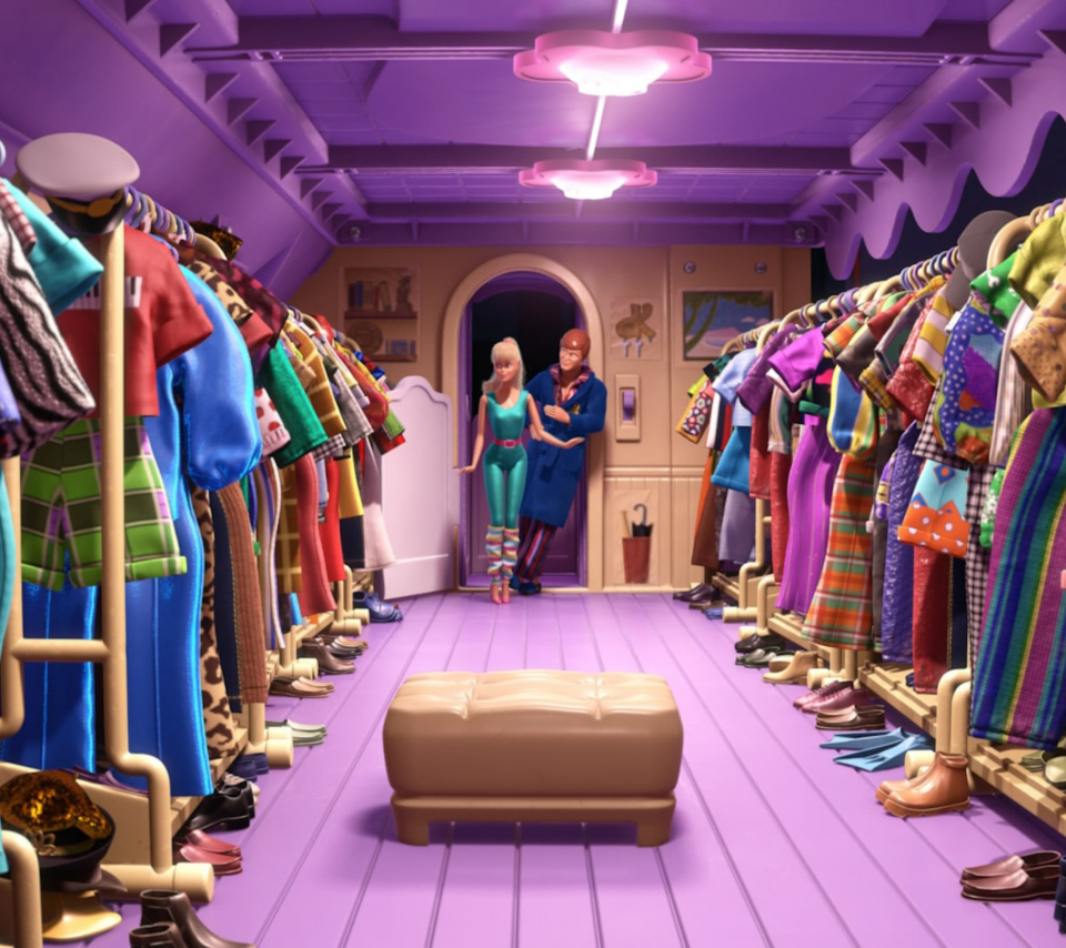 Das Toy Story 3 Barbie And Ken Scene Wallpaper 960x854