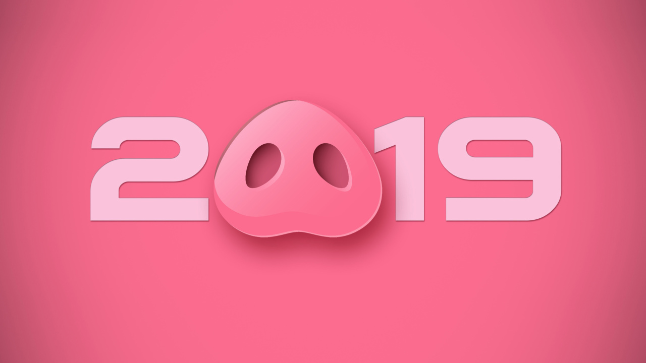 Das Prosperous New Year 2019 Wallpaper 1280x720