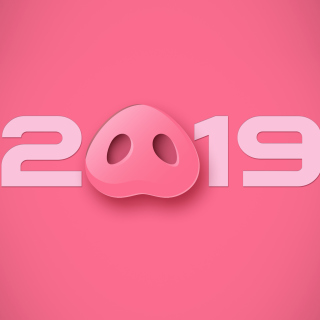 Kostenloses Prosperous New Year 2019 Wallpaper für 128x128