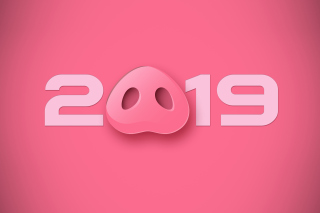 Prosperous New Year 2019 Background for Android, iPhone and iPad