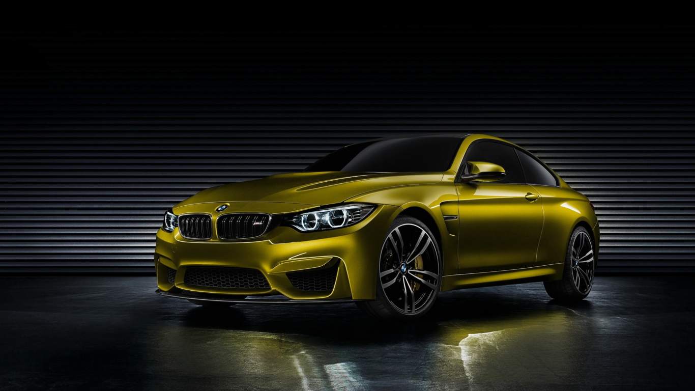 Das Bmw M4 Concept Auto Wallpaper 1366x768