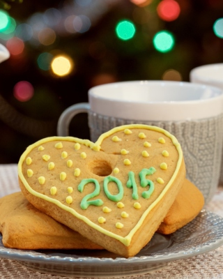 Try Merry Xmas Cookies with Mulled Wine papel de parede para celular para Nokia C2-00