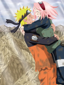 Uzumaki Naruto and Haruno Sakura wallpaper 132x176
