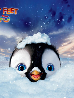 Screenshot №1 pro téma Happy Feet 2 240x320