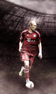 Arjen Robben screenshot #1 240x400