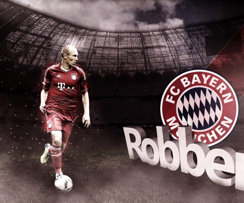 Das Arjen Robben Wallpaper 480x400