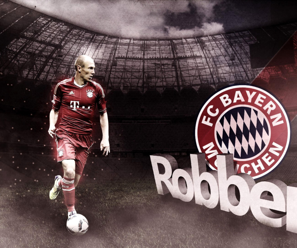 Das Arjen Robben Wallpaper 960x800