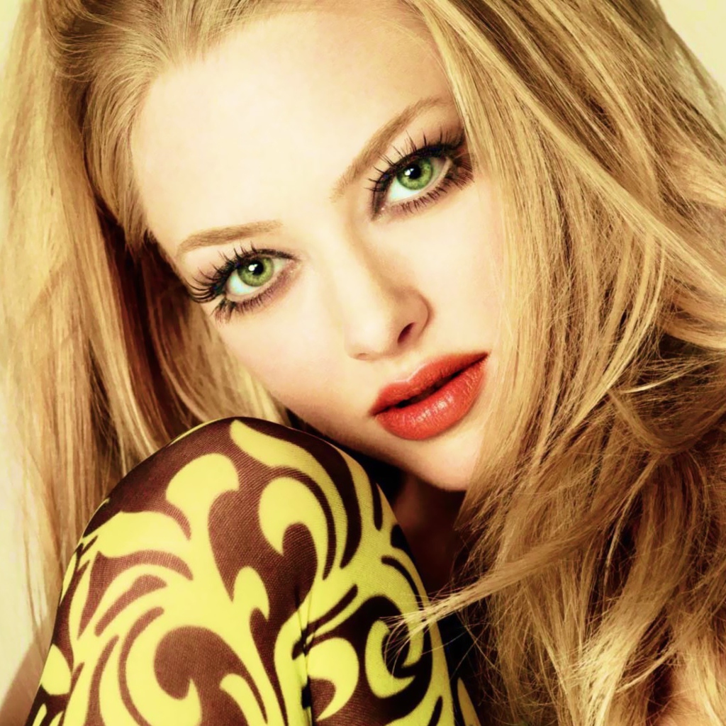 Screenshot №1 pro téma Amanda Seyfried Green Eyes 1024x1024