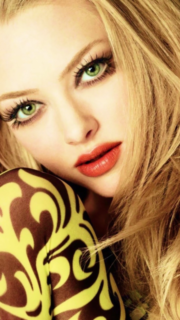 Screenshot №1 pro téma Amanda Seyfried Green Eyes 360x640