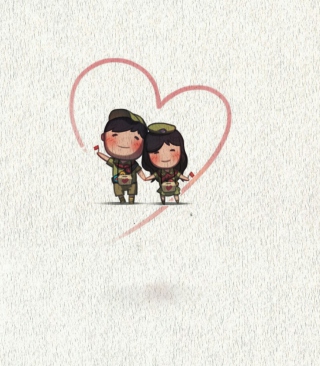 Love Is - Obrázkek zdarma pro 480x640