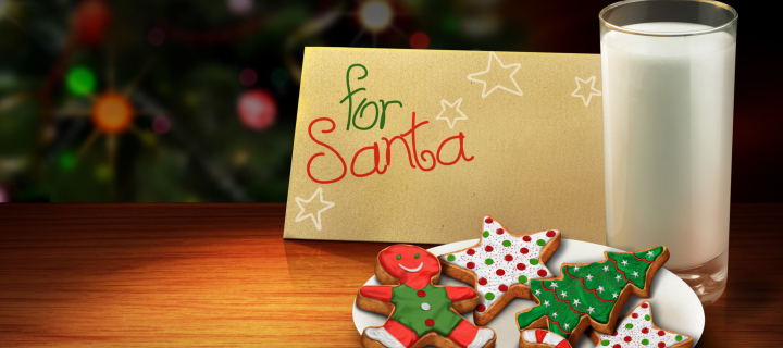 Letter For Santa wallpaper 720x320