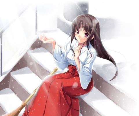 Gadis anime girl screenshot #1 480x400