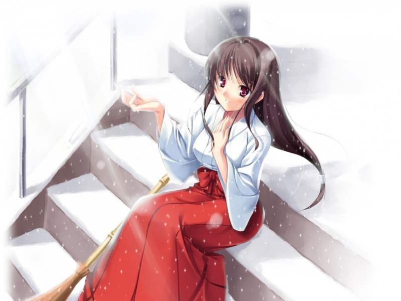 Das Gadis anime girl Wallpaper 800x600