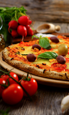 Screenshot №1 pro téma Homemade Pizza 240x400