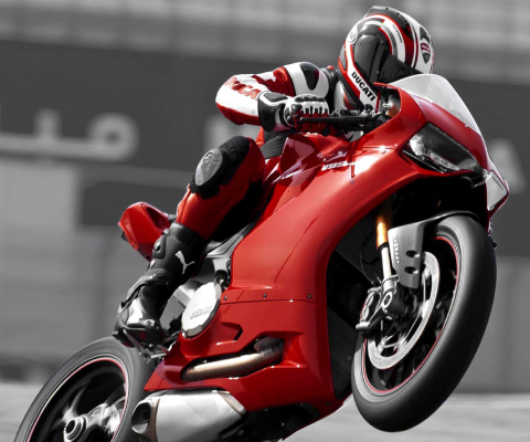 Das Ducati 1199 Superbike Wallpaper 480x400