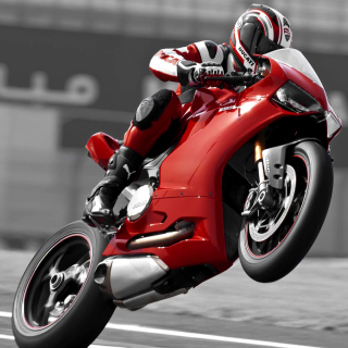 Kostenloses Ducati 1199 Superbike Wallpaper für iPad mini