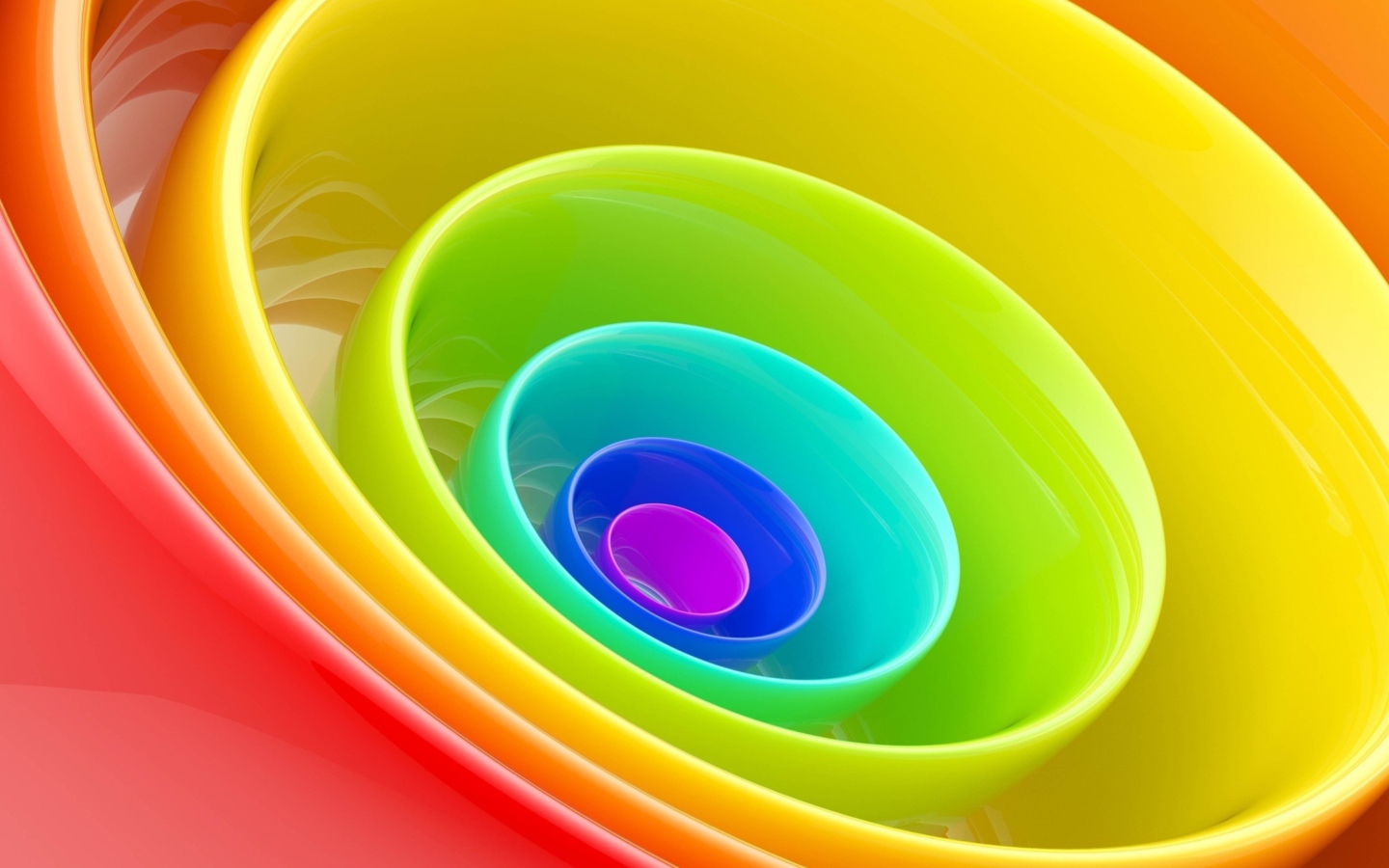 Screenshot №1 pro téma Rainbow Color Ring 1440x900