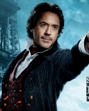 Fondo de pantalla Robert Downey Jr In Sherlock Holmes 2 128x160