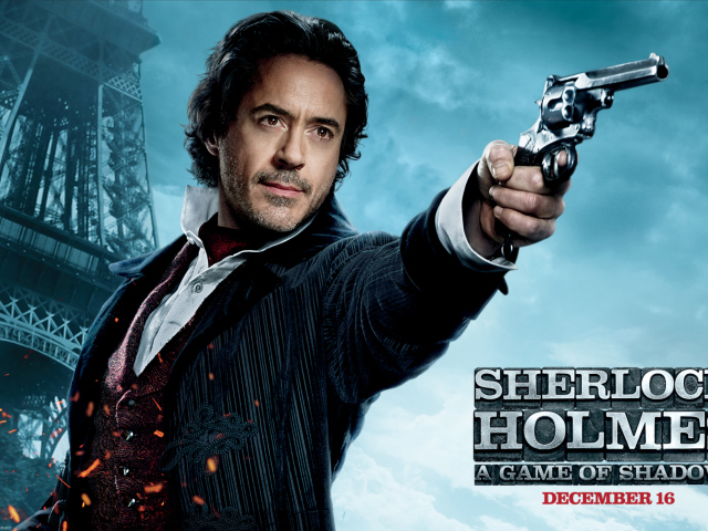 Fondo de pantalla Robert Downey Jr In Sherlock Holmes 2 640x480