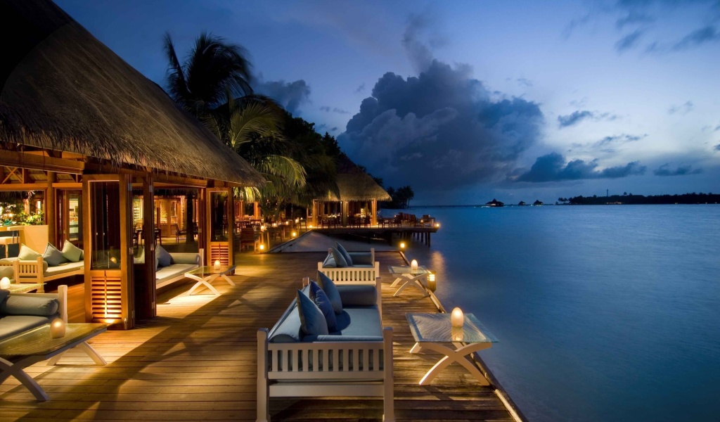 Fondo de pantalla 5 Star Conrad Maldives Rangali Resort 1024x600