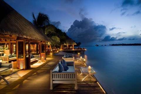 Fondo de pantalla 5 Star Conrad Maldives Rangali Resort 480x320