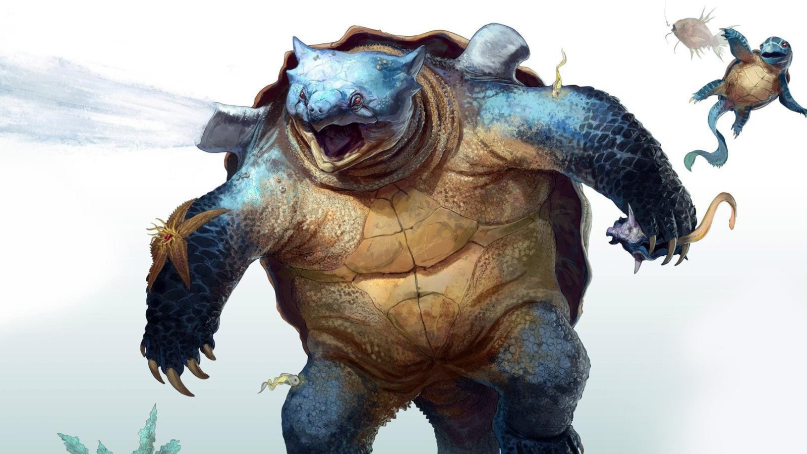 Fondo de pantalla Monster Turtle 1600x900