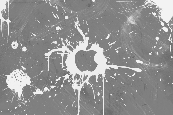 Apple Splash Logo wallpaper