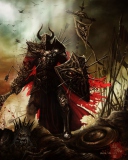 Sfondi Diablo III Warrior 128x160