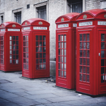 Screenshot №1 pro téma Red English Phone Booths 208x208